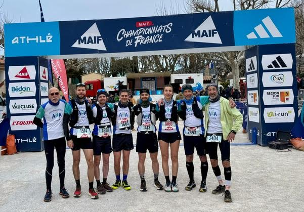 Championnat de France de Trail court : une équipe dans le vent !