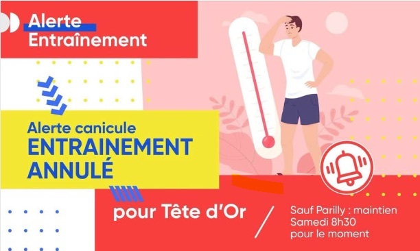 Entraînement annulé