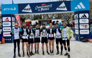 Championnat de France de Trail court : une équipe dans le vent !