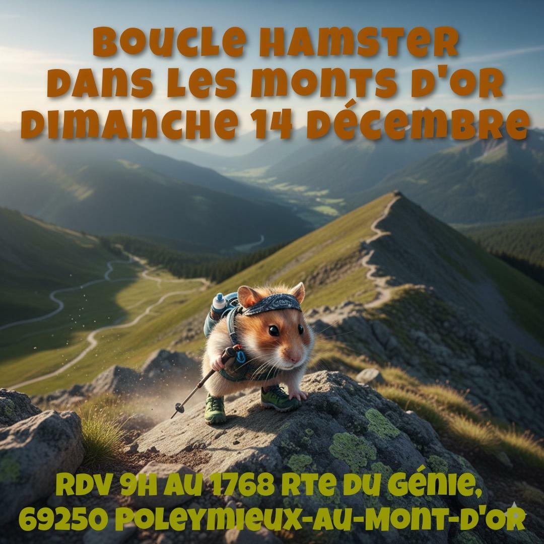 Sortie trail des coachs: Boucle Hamster Monts d'or