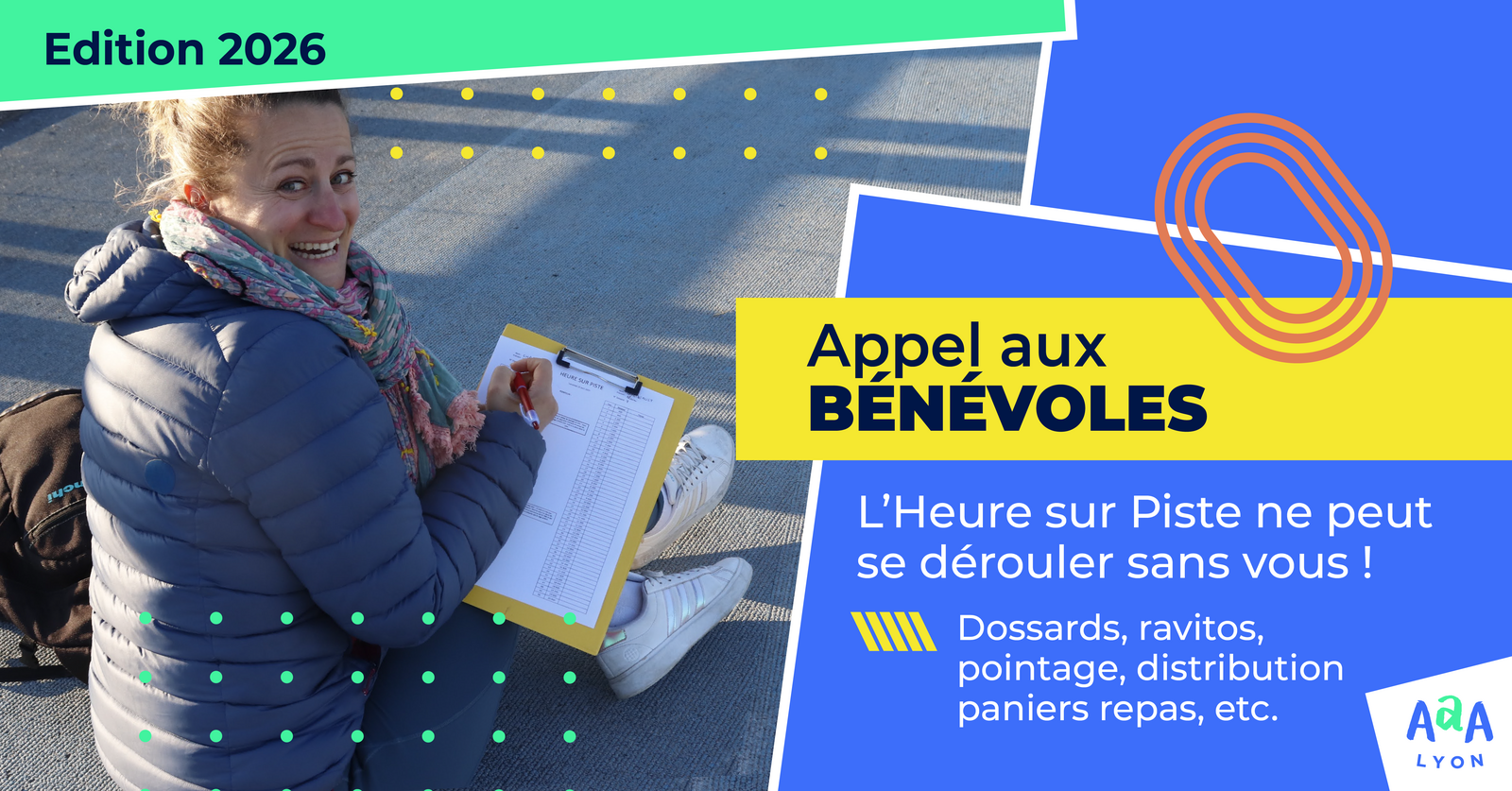 Bénévoles Heure sur Piste