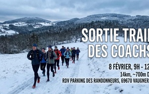 Sortie trail des coachs : cap sur les Monts du Lyonnais !